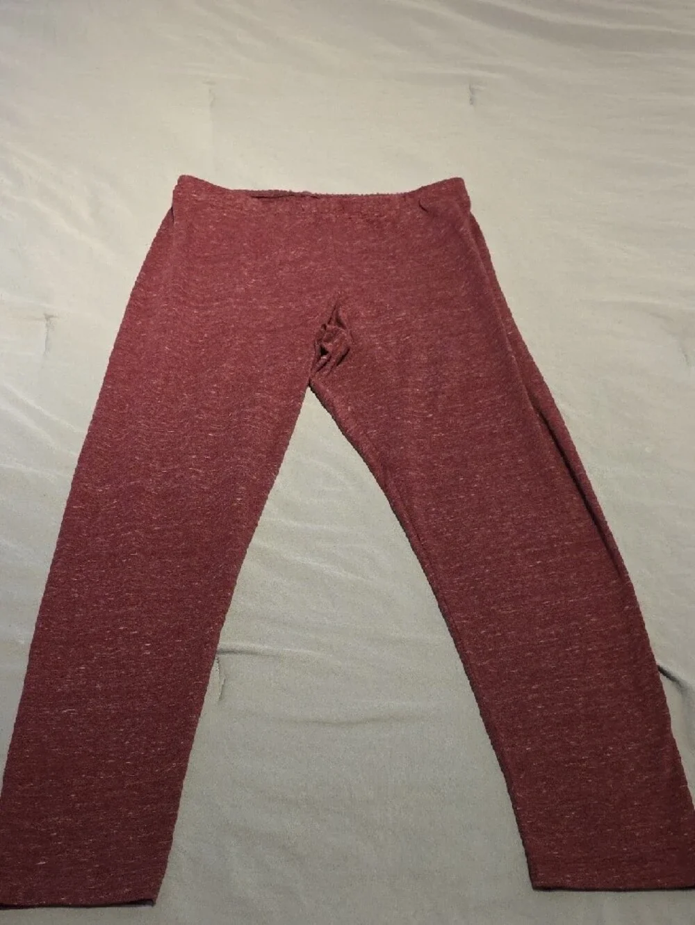 Old Navy Marled Burgundy Women's Leggings